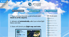 Desktop Screenshot of jetlovers.com